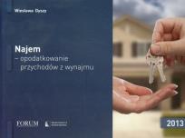 Okładka książki Najem opodatkowanie przychodów z wynajmu 2013