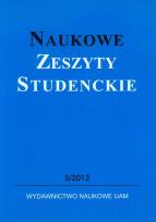 Opakowanie Naukowe Zeszyty Studenckie 5 / 2013