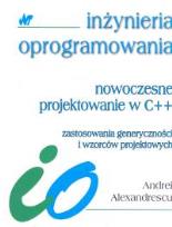 Okładka książki Nowoczesne projektowanie w C++