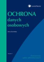 Okładka książki Ochrona danych osobowych