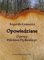 Okładka książki Opowiedziane