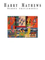 Okładka książki Osobne przyjemności