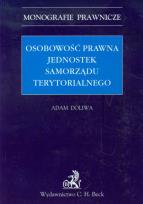 Okładka książki Osobowość prawna jednostek samorządu terytorialnego