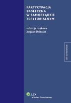 Okładka książki Partycypacja społeczna w samorządzie terytorialnym