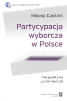 Okładka książki Partycypacja wyborcza w Polsce