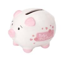 Opakowanie Pierwsza Dziecięca Różowa Skarbonka