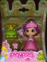 Opakowanie Pinypon księżniczka różowa sukienka