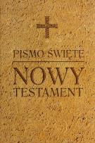 Okładka książki Pismo Święte Nowy Testament w.2011 brąz DiKŚW