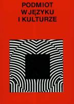 Opakowanie Podmiot w języku i kulturze