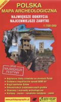 Opakowanie Polska mapa archeologiczna skala 1:700 000