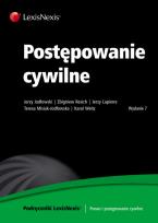 Okładka książki Postępowanie cywilne