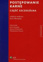Okładka książki Postępowanie karne Część szczególna
