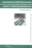 Okładka książki Pozabankowe źródła finasowania małych i średnich przedsiębiorstw