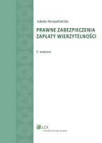 Okładka książki Prawne zabezpieczenia zapłaty wierzytelności