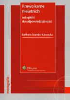 Okładka książki Prawo karne nieletnich Od opieki do odpowiedzialności