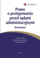 Okładka książki Prawo o postępowaniu przed sądami administracyjnymi. Komentarz