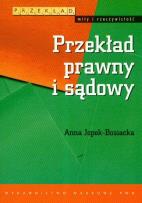 Okładka książki Przekład prawny i sądowy