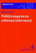 Okładka książki Publicznoprawna ochrona informacji