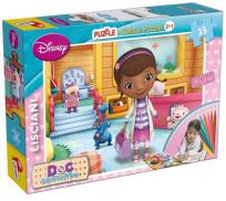 Opakowanie Puzzle dwustronne 2 w 1 Doktor Dosia 35 + mazaki