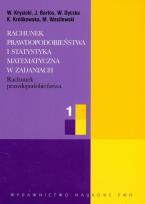Okładka książki Rachunek prawdopodobieństwa i statystyka matematyczna w zadaniach