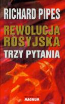 Okładka książki Rewolucja rosyjska Trzy pytania