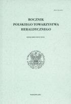 Opakowanie Rocznik Polskiego Towarzystwa Heraldycznego tom VI (XVII)