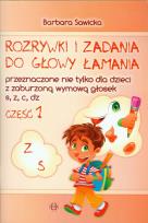 Okładka książki Rozrywki i zadania do głowy łamania Część 1