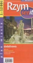 Okładka książki Rzym see it plan miasta 1:12 000