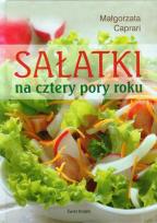 Okładka książki Sałatki na cztery pory roku