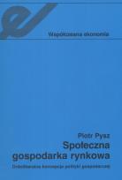 Okładka książki Społeczna gospodarka rynkowa