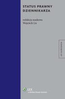 Okładka książki Status prawny dziennikarza
