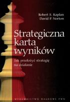 Okładka książki Strategiczna karta wyników