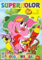 Opakowanie Superkolor 2 Kolorowa łąka Kolorowanka