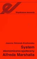 Okładka książki System ekonomiczno-społeczny Alfreda Marshalla