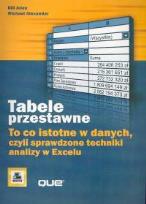 Okładka książki Tabele przestawne To co istotne w danych, czyli sprawdzone techniki analizy w Excelu