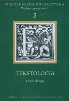 Opakowanie Tekstologia część druga
