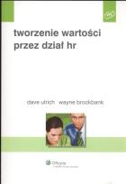 Okładka książki Tworzenie wartości przez dział HR