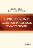 Okładka książki Uproszczone ewidencje podatkowe w gastronomii