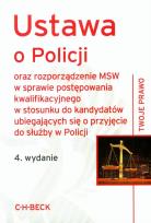 Okładka książki Ustawa o Policji