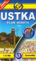 Opakowanie Ustka plan miasta 1:10 000