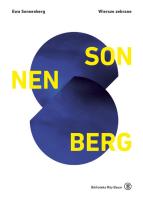 Okładka książki Wiersze zebrane Ewy Sonnenberg