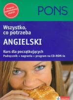 Okładka książki Wszystko co potrzeba  Angielski Kurs dla początkujących