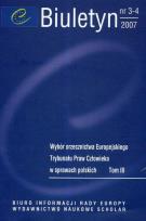 Opakowanie Wybór orzecznictwa europejskiego 3-4/2007