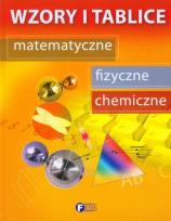 Okładka książki Wzory i tablice matematyczne, fizyczne, chemiczne