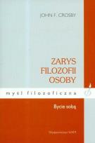 Okładka książki Zarys filozofii osoby Bycie sobą