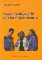 Okładka książki Zarys pedagogiki wieku dojrzewania