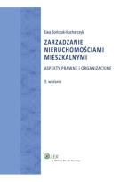 Okładka książki Zarządzanie nieruchomościami mieszkalnymi