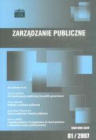 Opakowanie Zarządzanie publiczne 01/2007