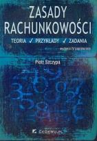 Okładka książki Zasady rachunkowości Teoria przykłady zadania