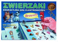 Okładka książki Zwierzaki Edukacyjna gra elektroniczna